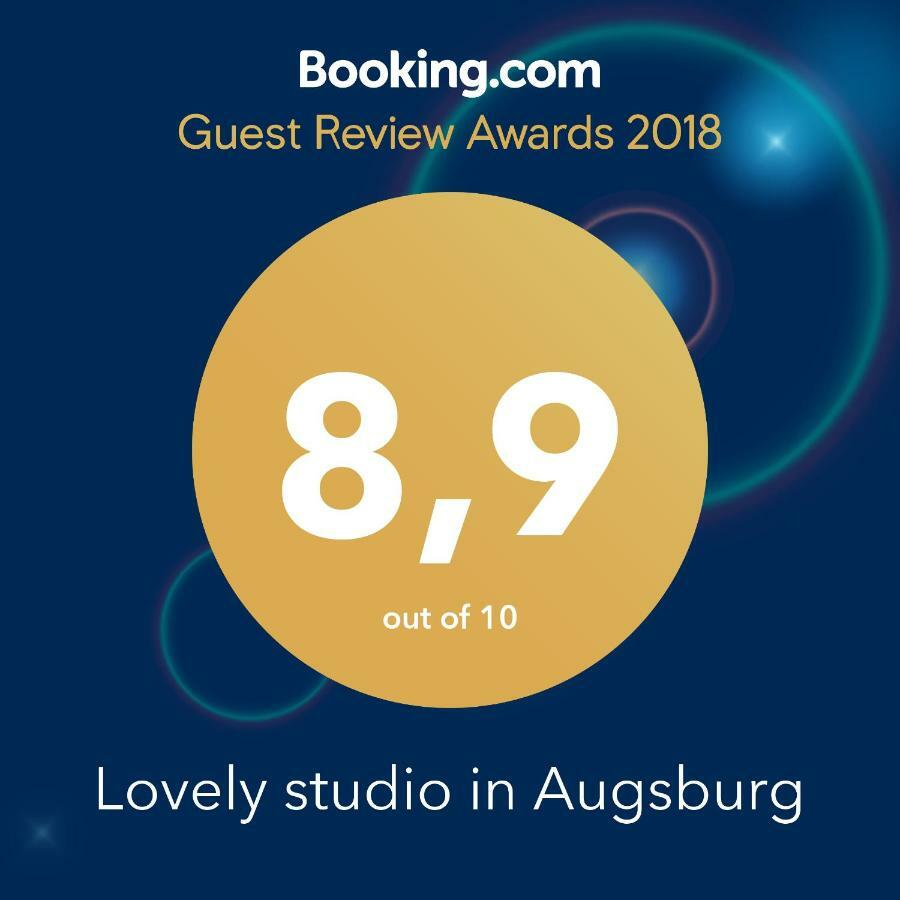 Lovely Studio In Augsburg Luaran gambar